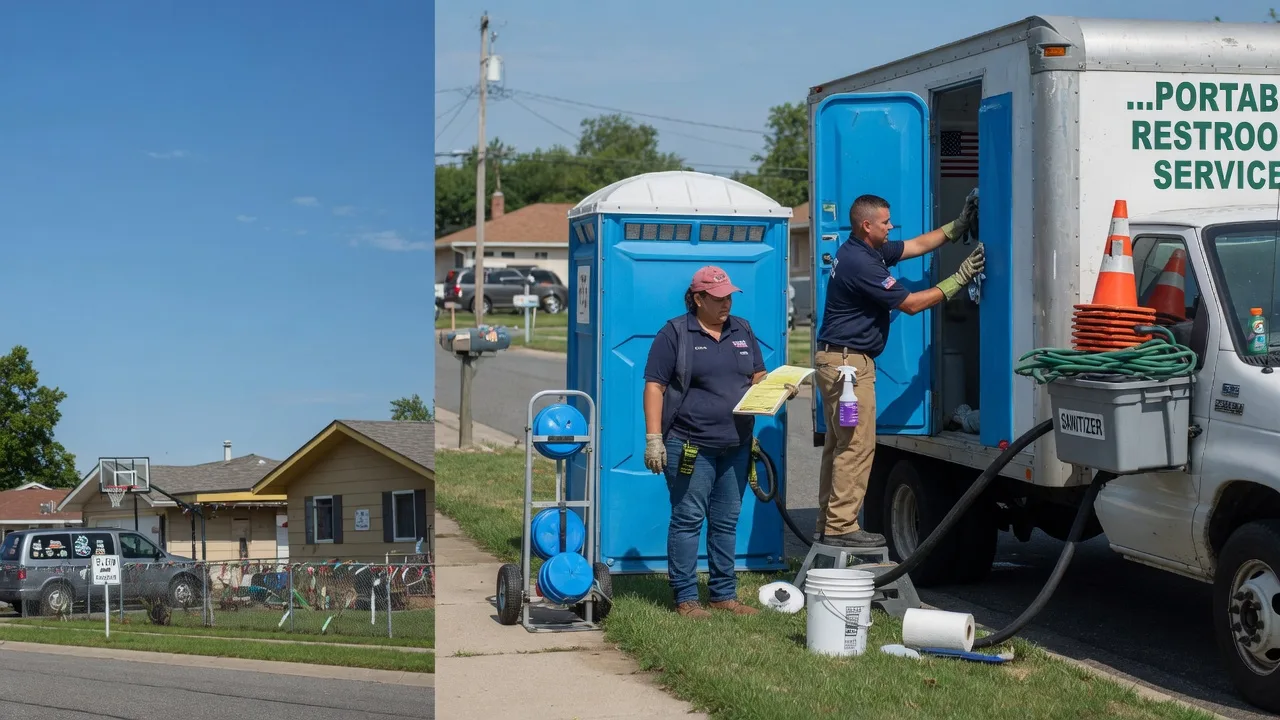 Portable Toilet Rental in Potts Camp, MS near me